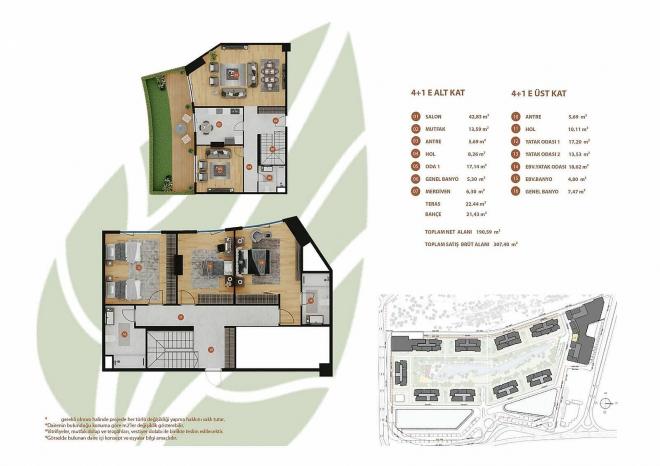 Квартира 3+1 в Стамбуле
