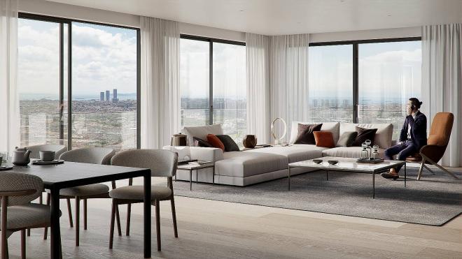 Квартира 4+1 в Стамбуле