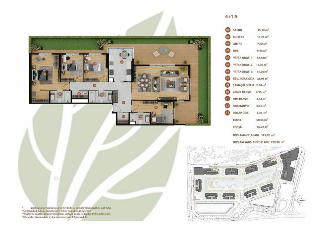 Квартира 4+1 в Стамбуле