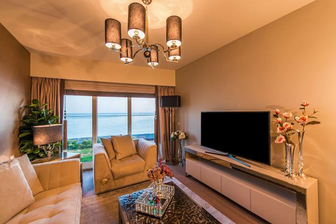 Квартира 2+1 с видом на море в Стамбуле