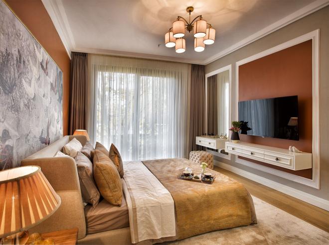 Дюплекс 4+1 с видом на море в Стамбуле