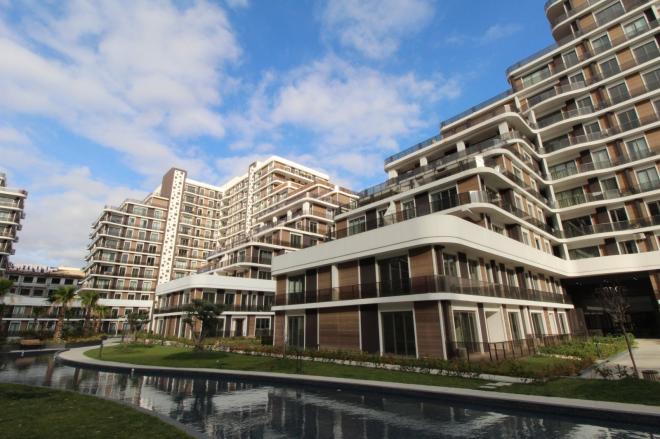 Квартира 2+1 с видом на море в Стамбуле