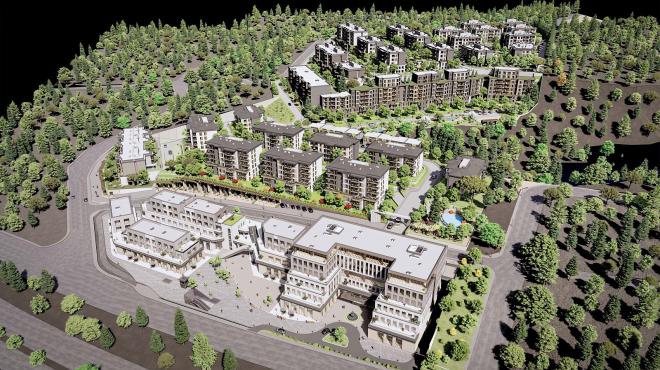 Квартира 3+1 с видом на море в Стамбуле