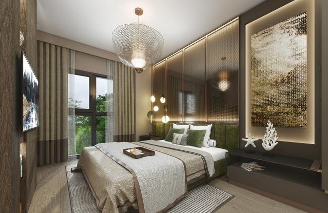 Квартира 3+1 с видом на море в Стамбуле