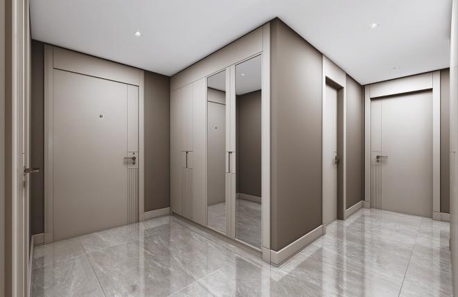 Квартира 3+1 с видом на море в Стамбуле