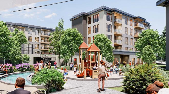 Квартира 3+1 с видом на море в Стамбуле