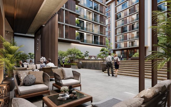 Квартира 2+1 с видом на море в Стамбуле