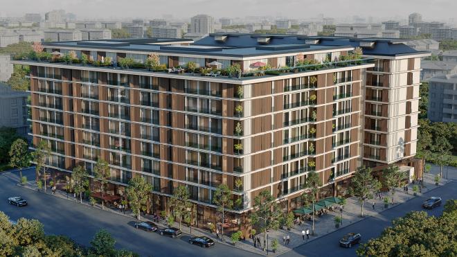 Квартира 2+1 с видом на море в Стамбуле