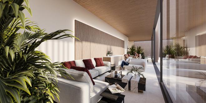 Квартира 2+1 с видом на море в Стамбуле