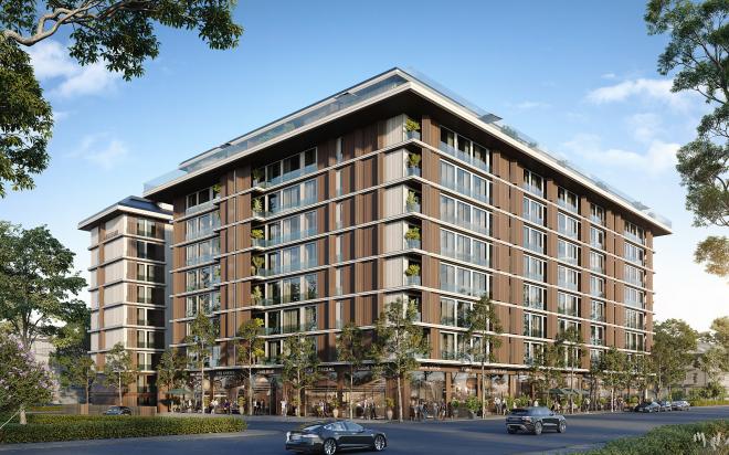 Квартира 2+1 с видом на море в Стамбуле