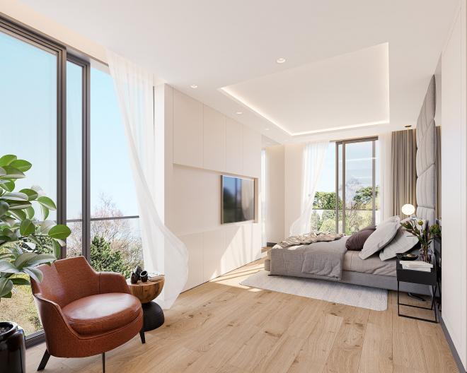 Квартира 2+1 с видом на море в Стамбуле