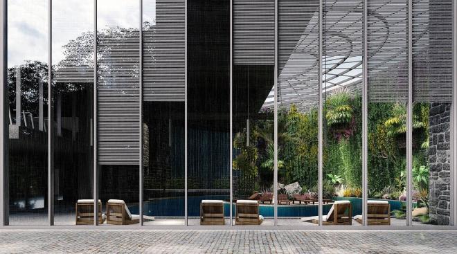 Квартира 1+1 с видом на море в Стамбуле