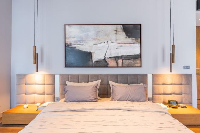 Квартира 4+1 с видом на море в Стамбуле