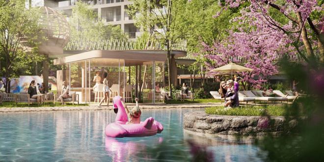 Квартира 4+1 с видом на море в Стамбуле