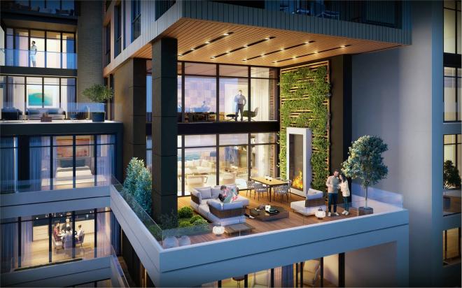 Квартира 5+1 с видом на море в Стамбуле