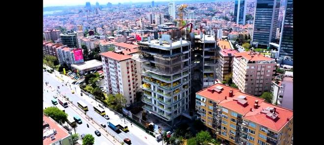 Квартира 3+1 с видом на море в Стамбуле