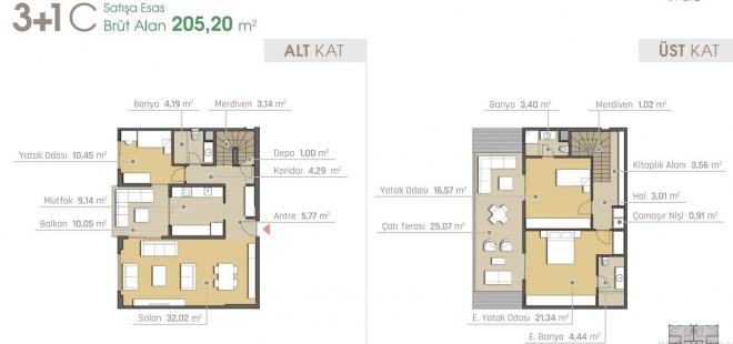Квартира 1+1 в Стамбуле