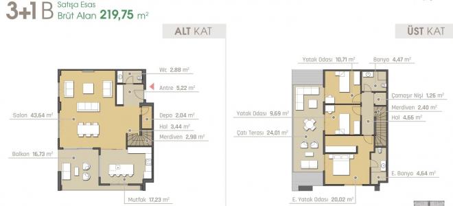 Квартира 2+1 в Стамбуле