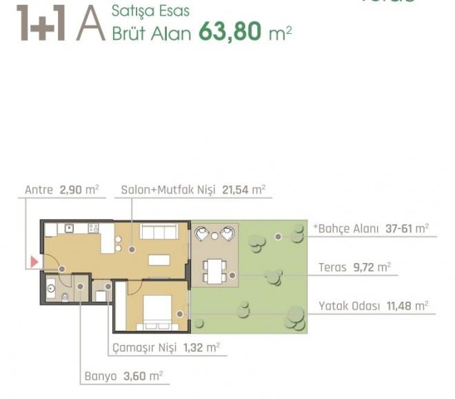 Квартира 4+1 в Стамбуле