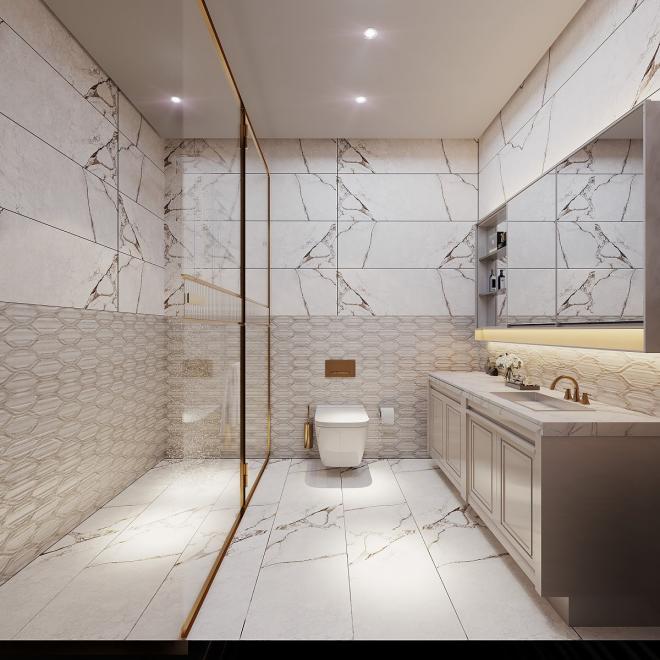 Квартира 1+1 с видом на море в Стамбуле