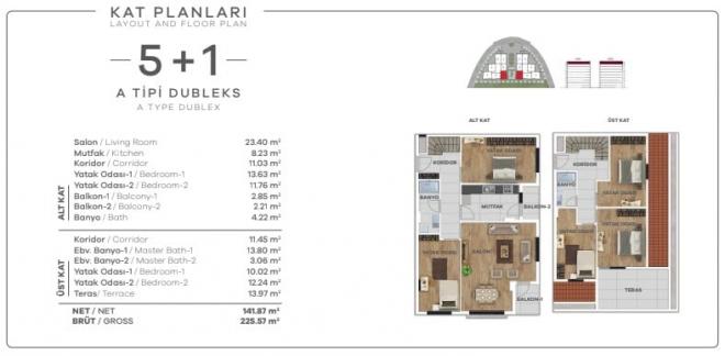 Квартира 1+1 в Стамбуле