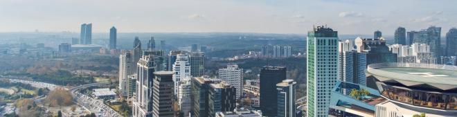 Квартира 2+1 с видом на море в Стамбуле