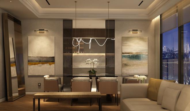 Квартира 2+1 с видом на море в Стамбуле