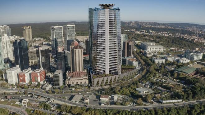 Квартира 2+1 с видом на море в Стамбуле