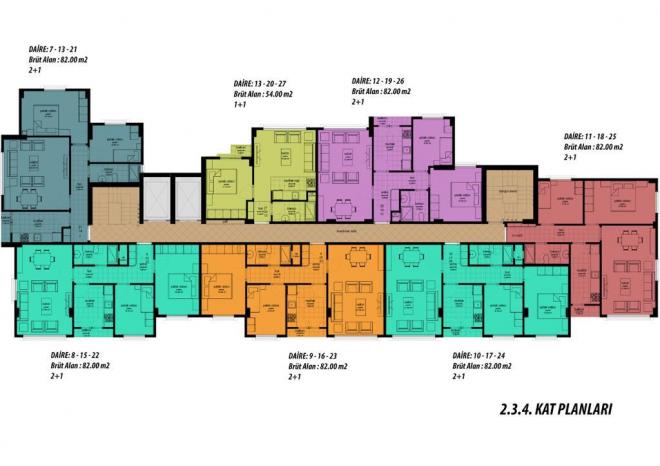 Квартира 2+1 в Стамбуле