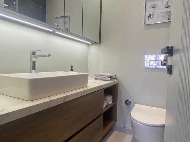 Квартира 1+1 с видом на море в Стамбуле