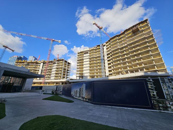 Квартира 2+1 с видом на море в Стамбуле