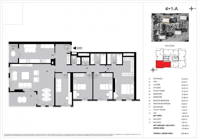 Квартира 1+1 в Стамбуле