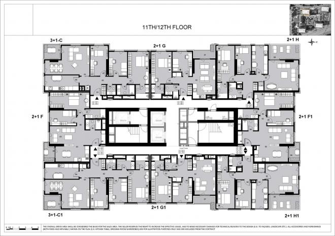 Квартира 1+1 в Стамбуле
