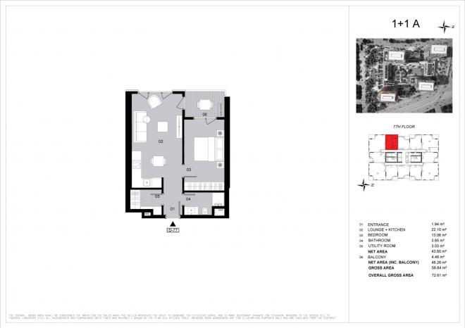 Квартира 1+1 в Стамбуле