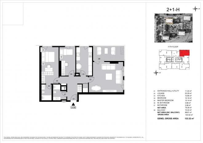 Квартира 2+1 в Стамбуле