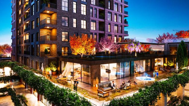 Квартира 4+1 в Стамбуле