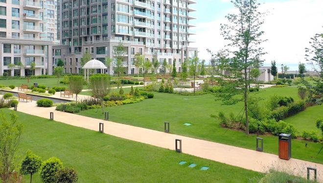 Квартира 3+1 с видом на море в Стамбуле