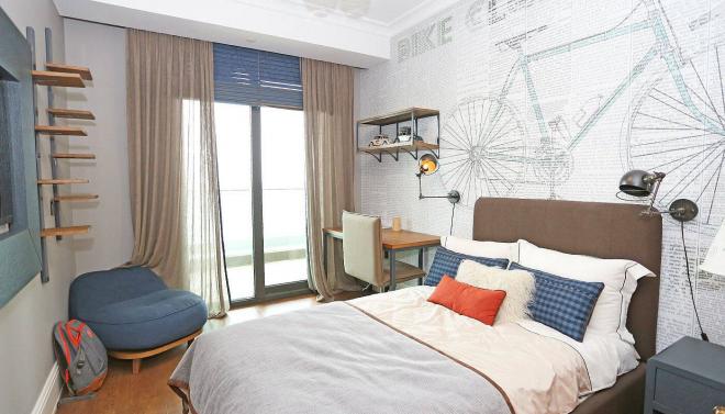 Квартира 3+1 с видом на море в Стамбуле