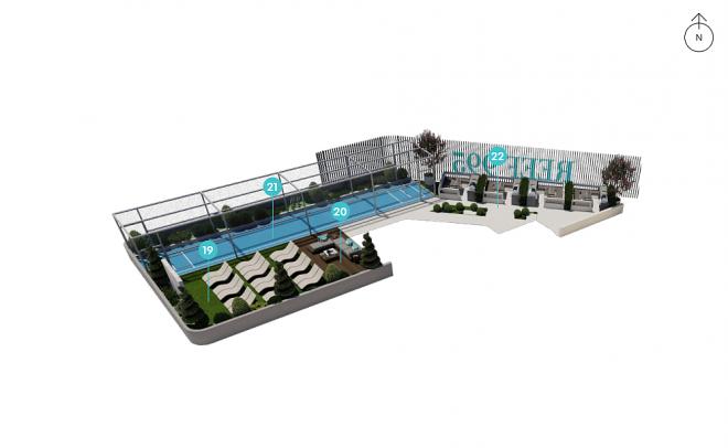 Квартира 0+1 в Дубай