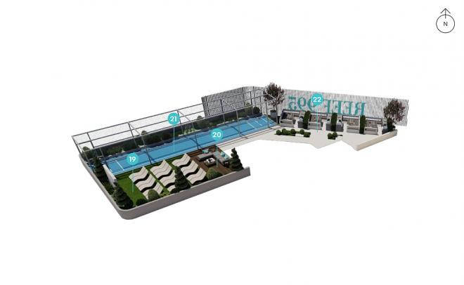 Квартира 1+1 в Дубай