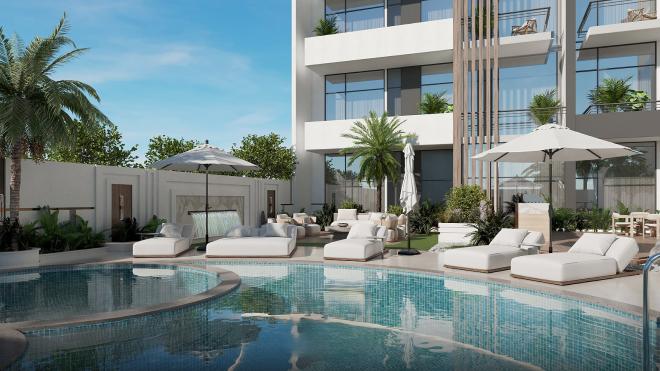 Квартира 1+1 в Дубай