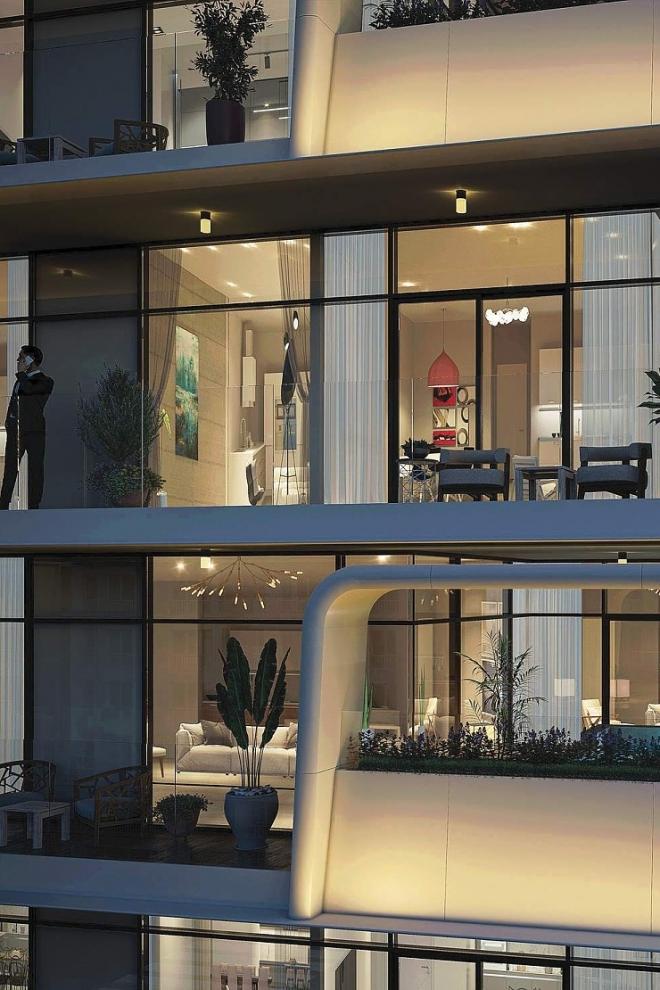 Квартира 1+1 в Дубай