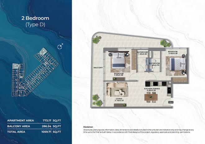 Квартира 0+1 в Дубай