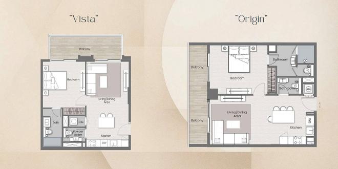 Квартира 1+1 в Дубай