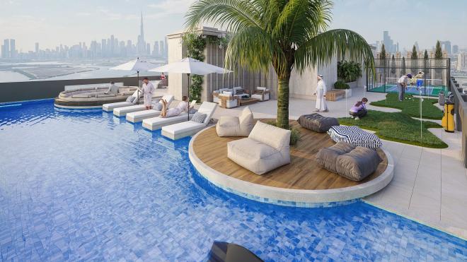 Квартира 1+1 в Дубай