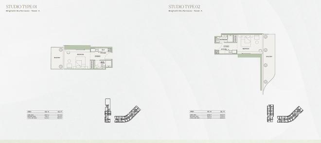 Квартира 0+1 в Дубай
