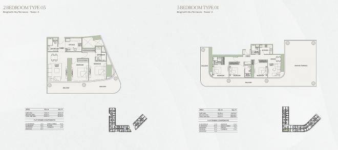 Квартира 2+1 в Дубай
