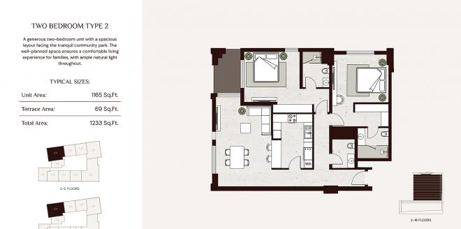 Квартира 0+1 в Дубай