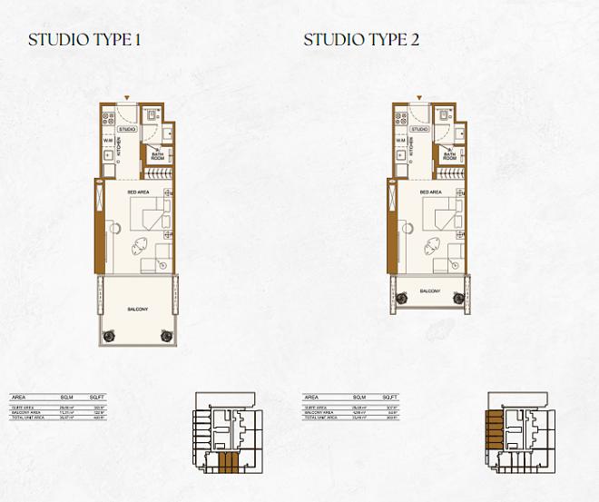 Квартира 0+1 в Дубай