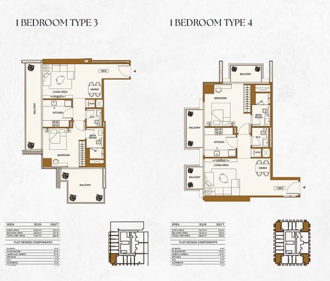 Квартира 1+1 в Дубай